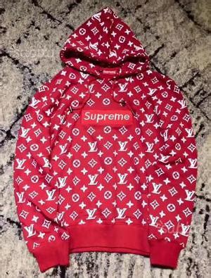 felpa rossa louis vuitton supreme prezzo|Supreme x Louis Vuitton .